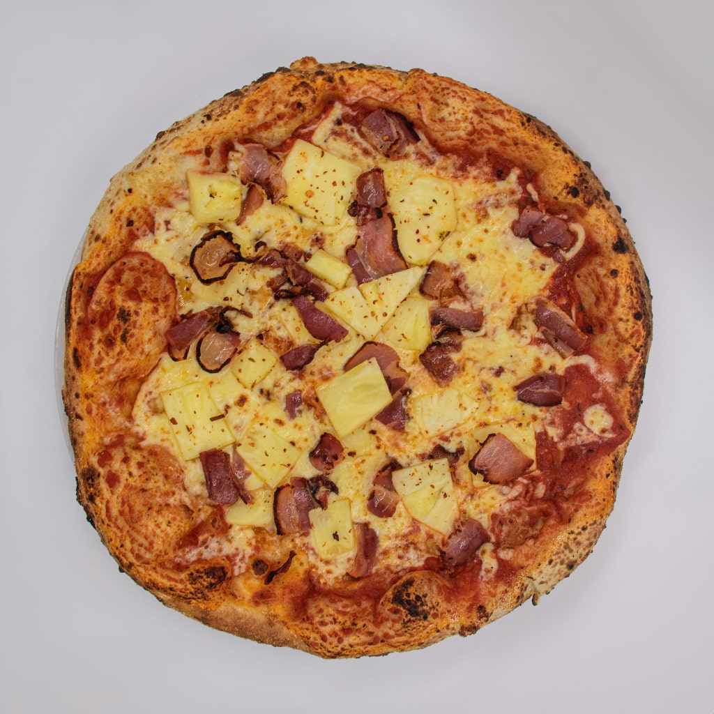 Pizza Hawaiana con Piña